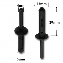 0476 Автокрепеж для BMW, Ford, GM, Chrysler, Dodge, Jeep