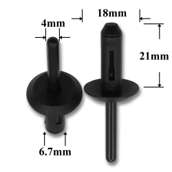 0477 Автокрепеж для VAG, GM, Chrysler, Dodge, Jeep